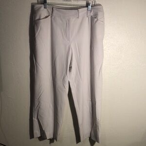 Sharon Young White Dress Capris